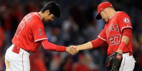 【MLB】「この男は全てを持っている」-トラウトが改めて明かした大谷翔平の衝撃