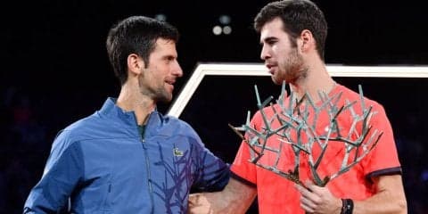 【11/4試合結果】ジョコビッチ、出場4大会連続の優勝ならず。青山ペアはWTAエリート・トロフィー準優勝