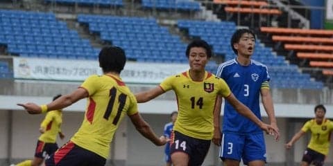 【ソッカー（男子）】５発圧勝で残留確定！ ３年生が５得点３アシストと躍動　第１９節　ｖｓ日体大