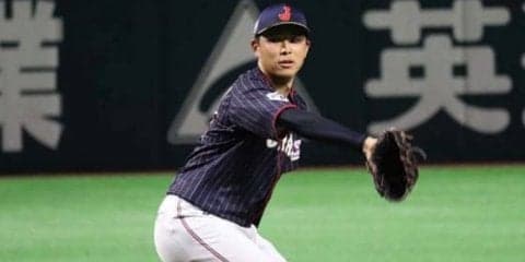 【侍ジャパン】初招集でいきなり台湾戦先発の中日・笠原「緩急を使って抑えていく」