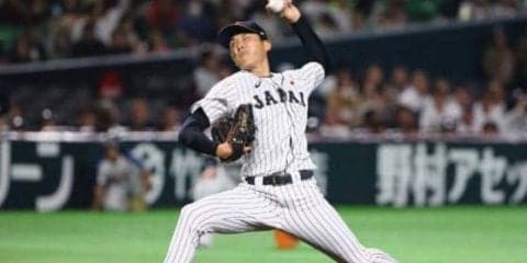 【侍ジャパン】先発の中日笠原は2回無失点　チェンジアップ生かして好投