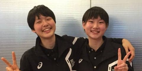 アジア選手権準優勝を日本にもたらした奥山理々嘉＆今野紀花は『仲良しライバル』