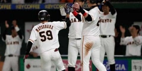 MLB選抜が9-6で逃げ切り勝利で日米野球に弾み　原巨人は初陣を白星飾れず　