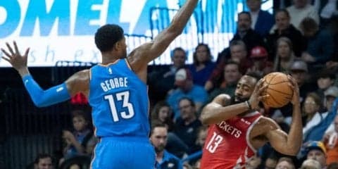 サンダー破竹の7連勝、ポール・ジョージは「オフェンス合戦を制するとは」と驚き