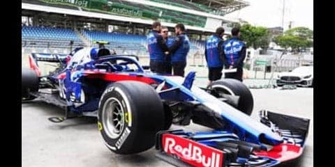 スペック３と新型空力パーツの初コンビ。トロロッソは今年最高の状態だ