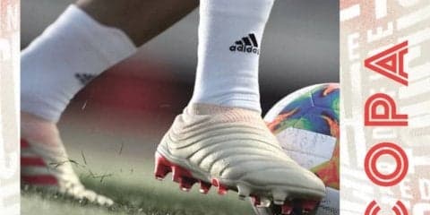 アディダス、柔らかさを追求したレザースパイク「COPA19」発売