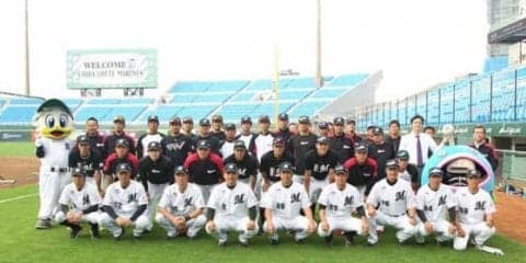 「嬉しかったね」-台湾の国際親善試合でロッテ井口監督が挙げた意外な名前