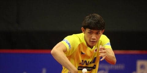【卓球】吉村和弘がドイツの強豪カットマン破り決勝Tへ　初戦は中国の最強サウスポー＜男子オーストリアOP＞