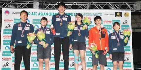 楢崎明智、伊藤ふたばが国際大会初優勝！／アジア選手権倉吉2018【ボルダリング】
