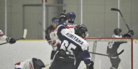 【アイスホッケー部】 同大に０－５で完敗し、プレーオフ２連敗