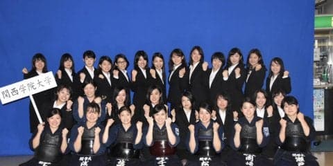 【剣道部女子】 全日本で無念の１回戦敗退も、４年生感謝の引退