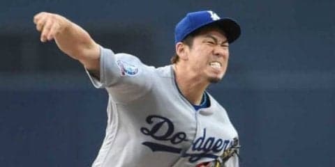 【MLB】8回零封＆17打者連続アウト　前田健太の圧巻投球がド軍の今季最高登板に選出