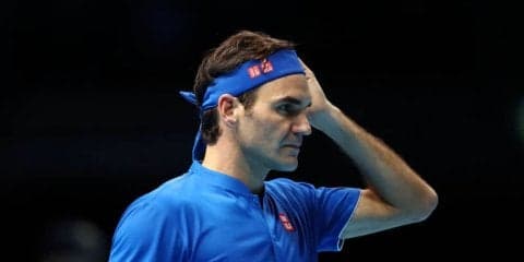 錦織に敗れたフェデラー「早めに得たリードを守り切れなかった」。グループステージでストレート負けは初めて[Nitto ATPファイナルズ]