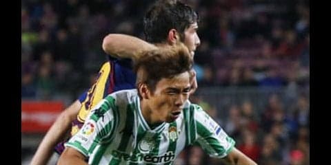 バルサに歴史的勝利も乾貴士は浮かぬ顔。「チームに迷惑をかけた」