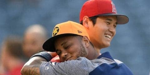 【MLB】大谷新人王を元女房役マルドナードが祝福「おめでとう、ホルヘ。君が相応しい」