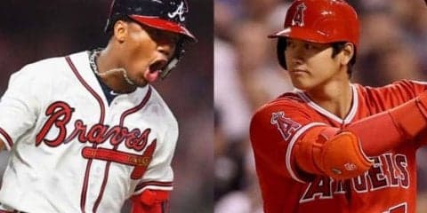 【MLB】ナ新人王アクーニャJr.「光栄」　同期受賞の大谷は「本当に信じられない選手」