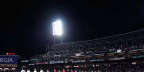 【日米野球】MLB選抜がホスキンスのソロ弾で1点を先制　前田健太は2回1安打無失点と快投