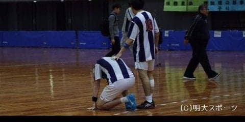 中部大に惜敗　インカレベスト８で散る／全日本学生選手権