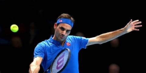 フェデラー 決勝T進出に望みをつなぐ。ストレートでティームに勝利。[Nitto ATPファイナルズ]