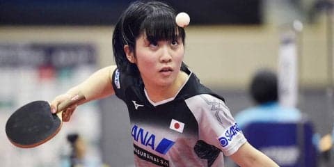 平野美宇、早田との「みうひな」対決を制して 2回戦進出＜卓球・オーストリアOP＞
