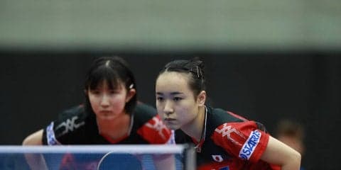 【卓球】“みまひな”が中国ペアを圧倒し優勝　今年3度目のWT制覇＜女子オーストリアOP＞