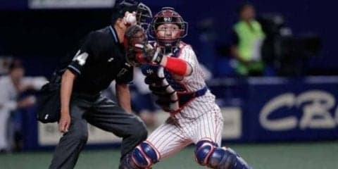 【日米野球】“甲斐キャノン”最後に炸裂！　2安打2打点とバットでも活躍「チームメートのおかげ」