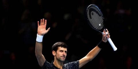 ジョコビッチがズベレフを圧倒。2連勝で1位通過へ前進[Nitto ATPファイナルズ]