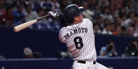 【日米野球】岡本、13打席目で侍初アーチ　打撃復調の要因は？「体とバットが…」