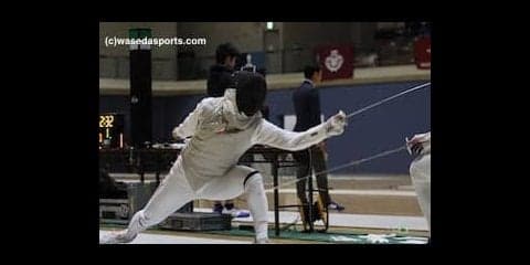 松山、2年ぶりのインカレ制覇！女子フルーレ個人３人入賞！