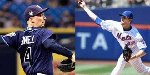【MLB】サイ・ヤング賞発表　アはレイズのスネル、ナはメッツのデグロムが初受賞