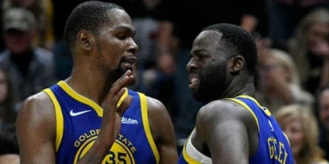 3連覇へ突き進むウォリアーズに亀裂？デュラントへの暴言でグリーンに処分