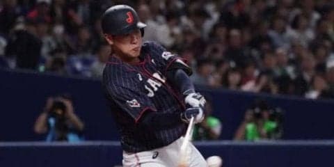 【日米野球】MLB松井秀喜コーチが“愛弟子”岡本にエール「日本を代表するバッターになって」
