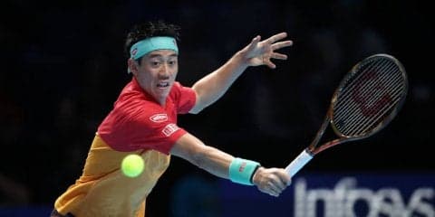 【速報】錦織 大事な第1セットを落とす。決勝T進出に向けたティームとの第3戦[Nitto ATPファイナルズ]