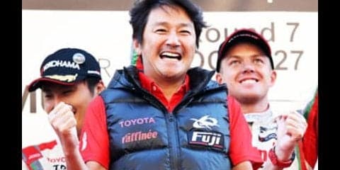 マッチ感涙。近藤真彦監督がスーパーフォーミュラ初戴冠で新たな決意