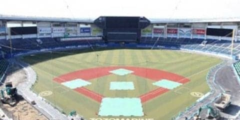 ZOZOマリンで改修工事が本格スタート　外野フェンスが最大4メートルせり出す