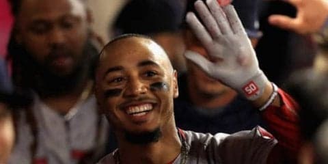 【MLB】大谷翔平を「手荒く歓迎した」一発も…MVPベッツの「功績」を米メディアが列挙