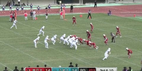 神戸大学 vs 近畿大学(万博記念競技場)