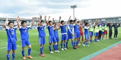 【サッカー部男子】　試合終了間際のゴールで勝利！　関学は２位確定