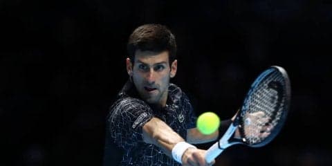 ジョコビッチがアンダーソンを圧倒し自身7度目の決勝へ。相手はフェデラーを破ったズベレフ[Nitto ATPファイナルズ]