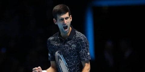 【11/17試合結果】ジョコビッチ、最終戦7度目の決勝進出。フェデラーは21歳ズベレフに敗れ準決勝敗退[Nitto ATPファイナルズ]