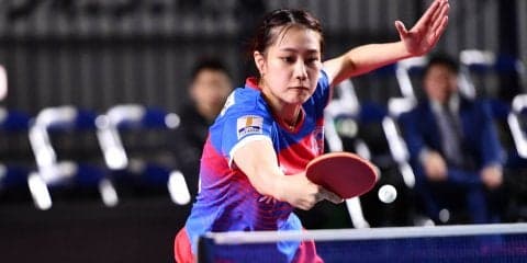 【卓球・Tリーグ】浜本由惟が快勝でチームに貢献　KA神奈川は1位を死守＜11/16 KA神奈川vs名古屋＞