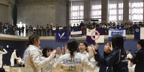 【フェンシング部】 女子サーブル１回戦で敗北し、インカレ終幕