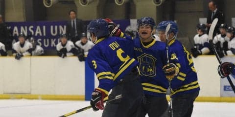 【アイスホッケー部】 関大に敗北しリーグ戦を４位で終える