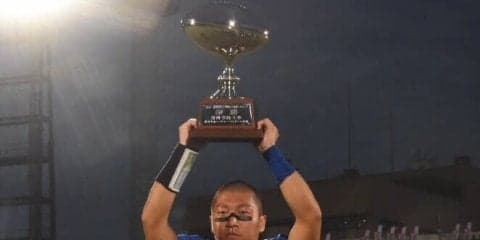 【アメリカンフットボール部】 宿敵立命大を３１－７で撃破し、２年ぶりの関西制覇！