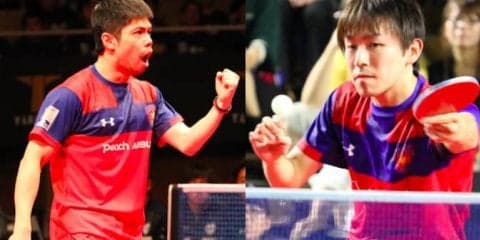 【卓球・Tリーグ】琉球が初勝利　丹羽、荘がエースの重責果たす