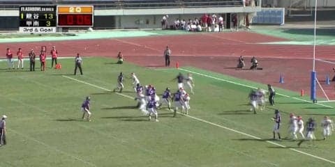 龍谷大学 vs 甲南大学(万博記念競技場)