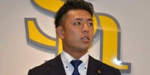 ホークス九鬼が現状維持でサイン　甲斐には「バッティングでは負けちゃいけない」