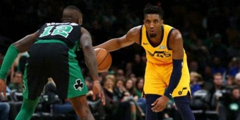 2年目の試練を乗り越えるため切磋琢磨し合う、ドノバン・ミッチェルとテイタム