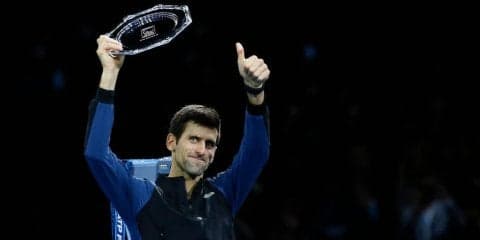 ジョコビッチ「全体的に驚異的なシーズンだった」。王座奪還した復帰シーズンを振り返る[Nitto ATPファイナルズ]