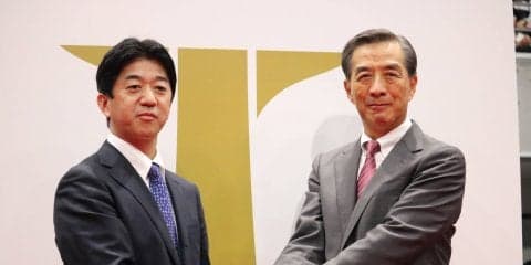 【卓球・Tリーグ】ノジマTリーグが除幕　野島社長は元ペンホルダー選手